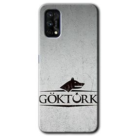 Realme 7 Pro Göktürk Baskılı Uyumlu Silikon Kılıf