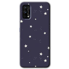 Realme 7 Pro Gökyüzü Yıldız Baskılı Uyumlu Silikon Kılıf