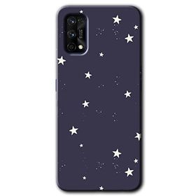 Realme 7 Pro Gökyüzü Yıldız Baskılı Uyumlu Silikon Kılıf