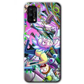 Realme 7 Pro Graffiti Çizgi Film Baskılı Uyumlu Silikon Kılıf