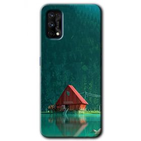 Realme 7 Pro House In Woods Baskılı Uyumlu Silikon Kılıf