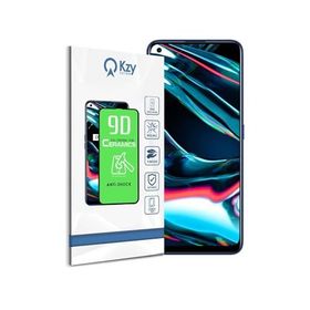 Realme 7 Pro ile Uyumlu Tam Kaplayan Seramik Nano Esnek Ekran Koruyucu Cam