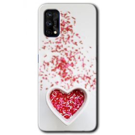 Realme 7 Pro Kalpli Şekerleme Baskılı Uyumlu Silikon Kılıf