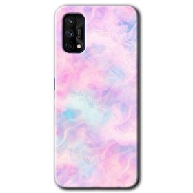 Realme 7 Pro Kara Kedi Baskılı Uyumlu Silikon Kılıf