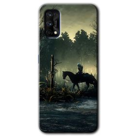 Realme 7 Pro Kırmızı Gül Baskılı Uyumlu Silikon Kılıf