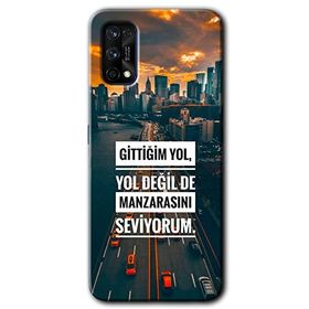 Realme 7 Pro Manzara Seviyorum Baskılı Uyumlu Silikon Kılıf