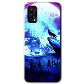 Realme 7 Pro Mega Kurt Baskılı Uyumlu Silikon Kılıf