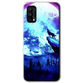 Realme 7 Pro Mega Kurt Baskılı Uyumlu Silikon Kılıf