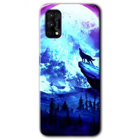 Realme 7 Pro Mega Kurt Baskılı Uyumlu Silikon Kılıf