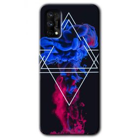 Realme 7 Pro Mekanik Duman 1 Baskılı Uyumlu Silikon Kılıf