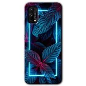 Realme 7 Pro Mekanik Yaprak 4 Baskılı Uyumlu Silikon Kılıf