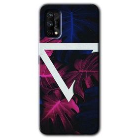 Realme 7 Pro Mekanik Yaprak Baskılı Uyumlu Silikon Kılıf