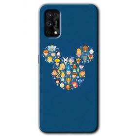 Realme 7 Pro Mickey Baskılı Uyumlu Silikon Kılıf