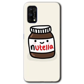 Realme 7 Pro Nutella Aşkım Baskılı Uyumlu Silikon Kılıf