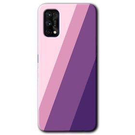 Realme 7 Pro Oblique Baskılı Uyumlu Silikon Kılıf