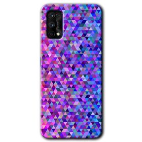 Realme 7 Pro Pixel Mozaik Baskılı Uyumlu Silikon Kılıf