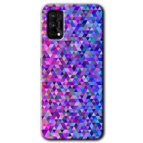Realme 7 Pro Pixel Mozaik Baskılı Uyumlu Silikon Kılıf