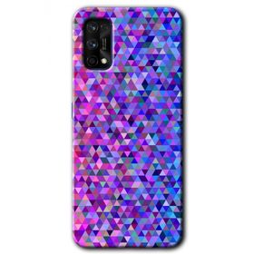Realme 7 Pro Pixel Mozaik Baskılı Uyumlu Silikon Kılıf