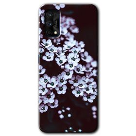 Realme 7 Pro Portakal Çiçeği Baskılı Uyumlu Silikon Kılıf