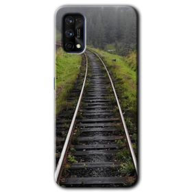 Realme 7 Pro Portakal Çiçeği Baskılı Uyumlu Silikon Kılıf