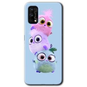 Realme 7 Pro Puffy Baskılı Uyumlu Silikon Kılıf