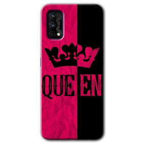 Realme 7 Pro Queen Baskılı Uyumlu Silikon Kılıf