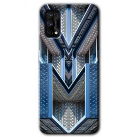 Realme 7 Pro Retro Building Baskılı Uyumlu Silikon Kılıf