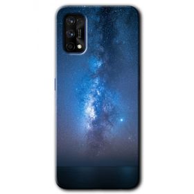 Realme 7 Pro Samanyolu Baskılı Uyumlu Silikon Kılıf