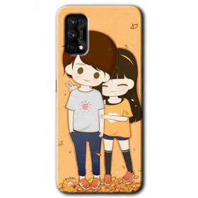 Realme 7 Pro Şıpsevdi Çift Baskılı Uyumlu Silikon Kılıf