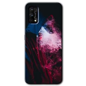 Realme 7 Pro Smoke Man Baskılı Uyumlu Silikon Kılıf