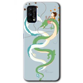 Realme 7 Pro Snake Friendship Baskılı Uyumlu Silikon Kılıf