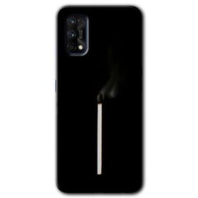 Realme 7 Pro Sönmüş Kibrit Baskılı Uyumlu Silikon Kılıf