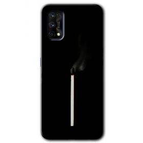Realme 7 Pro Sönmüş Kibrit Baskılı Uyumlu Silikon Kılıf