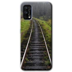 Realme 7 Pro Tren Yolu Baskılı Uyumlu Silikon Kılıf