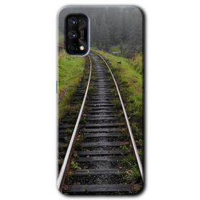 Realme 7 Pro Tren Yolu Baskılı Uyumlu Silikon Kılıf