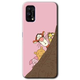 Realme 7 Pro Winnie the Pooh Baskılı Uyumlu Silikon Kılıf