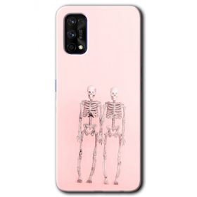 Realme 7 Pro Yaşayan Çift Baskılı Uyumlu Silikon Kılıf