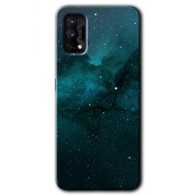 Realme 7 Pro Yıldızlararası Baskılı Uyumlu Silikon Kılıf