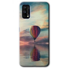 Realme 7 Pro Zeplin Baskılı Uyumlu Silikon Kılıf