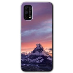 Realme 7 Pro Zirve Baskılı Uyumlu Silikon Kılıf