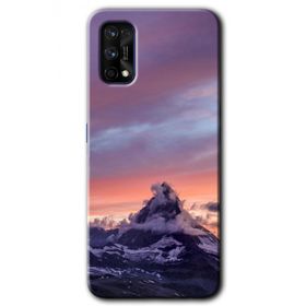 Realme 7 Pro Zirve Baskılı Uyumlu Silikon Kılıf