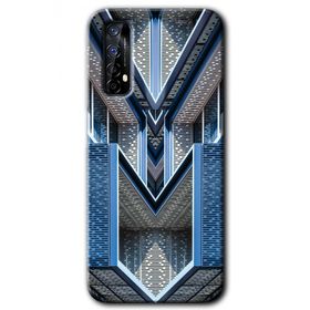 Realme 7 Retro Building Baskılı Uyumlu Silikon Kılıf