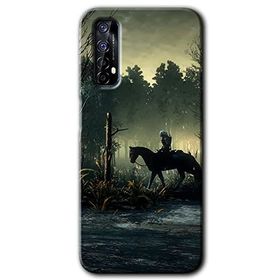 Realme 7 Savaşçı Baskılı Uyumlu Silikon Kılıf