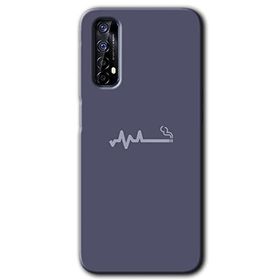 Realme 7 Sigara Zararlıdır Baskılı Uyumlu Silikon Kılıf