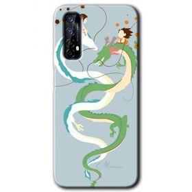 Realme 7 Snake Friendship Baskılı Uyumlu Silikon Kılıf