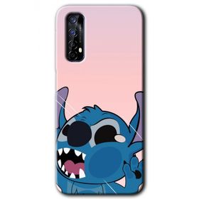 Realme 7 Stitch Baskılı Uyumlu Silikon Kılıf