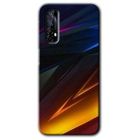Realme 7 Stranger Lines Baskılı Uyumlu Silikon Kılıf
