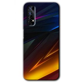 Realme 7 Stranger Lines Baskılı Uyumlu Silikon Kılıf
