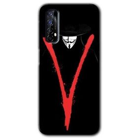Realme 7 V for Baskılı Uyumlu Silikon Kılıf