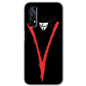 Realme 7 V for Baskılı Uyumlu Silikon Kılıf